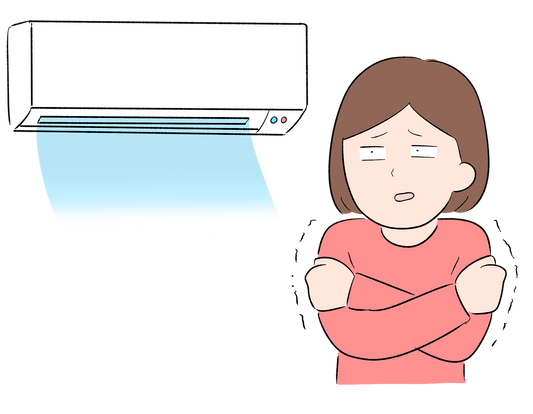 エアコン冷えで起こる首肩こり・腰痛｜まだ暑い時期こそ注意